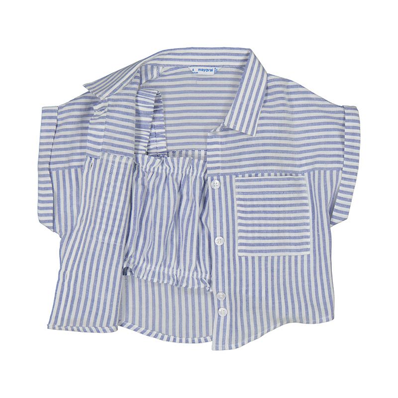 Girl striped blouse