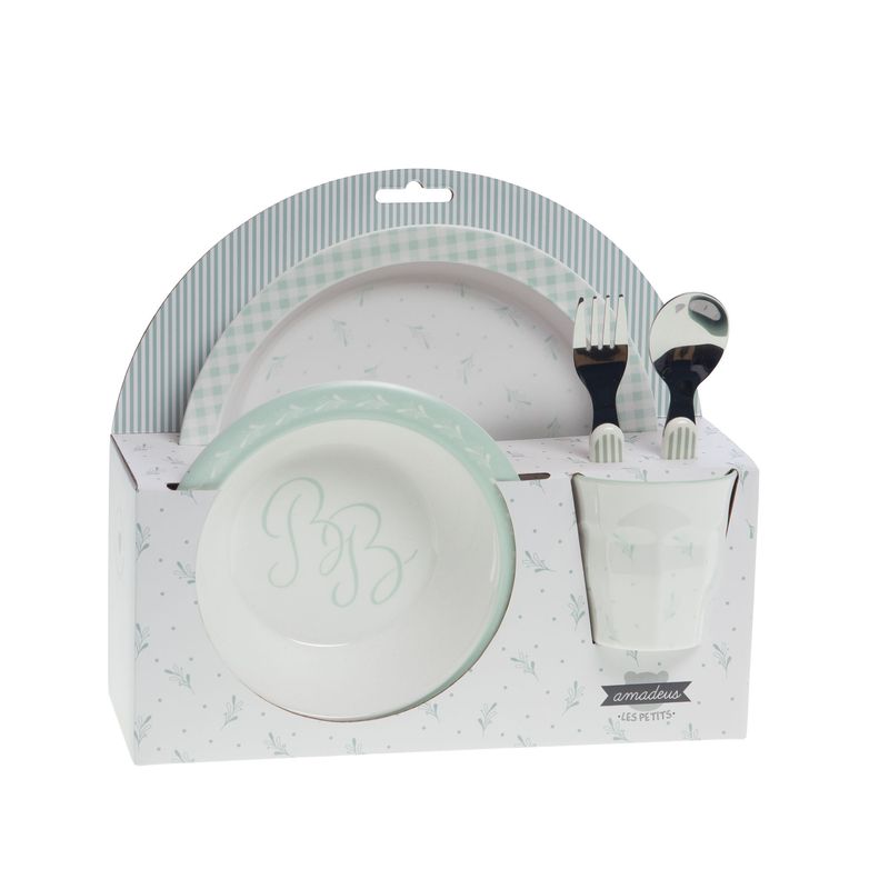 Spisesett 5 deler mint