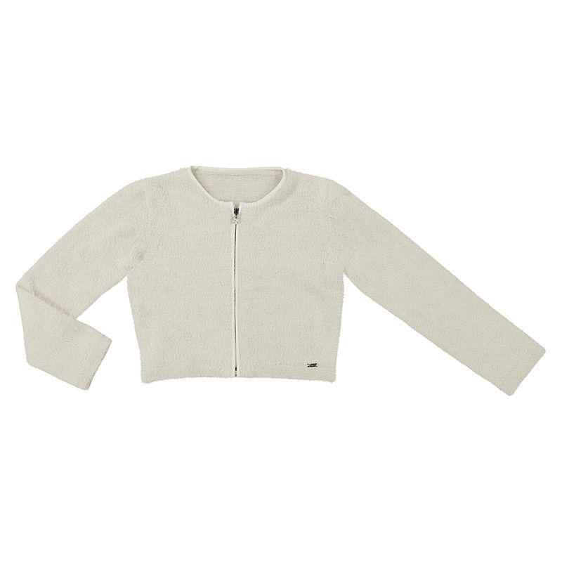 Tricot Zip Cardigan
