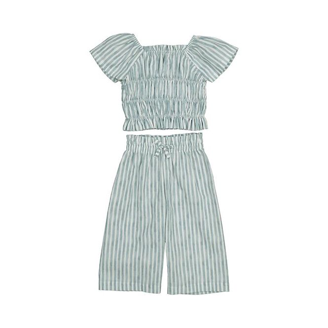 Hovedbilde Baby honeycomb top and trousers set