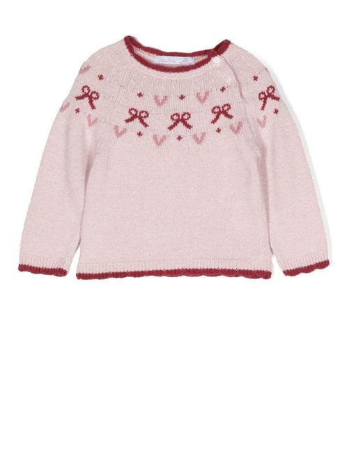 Hovedbilde Rosa strikkegenser