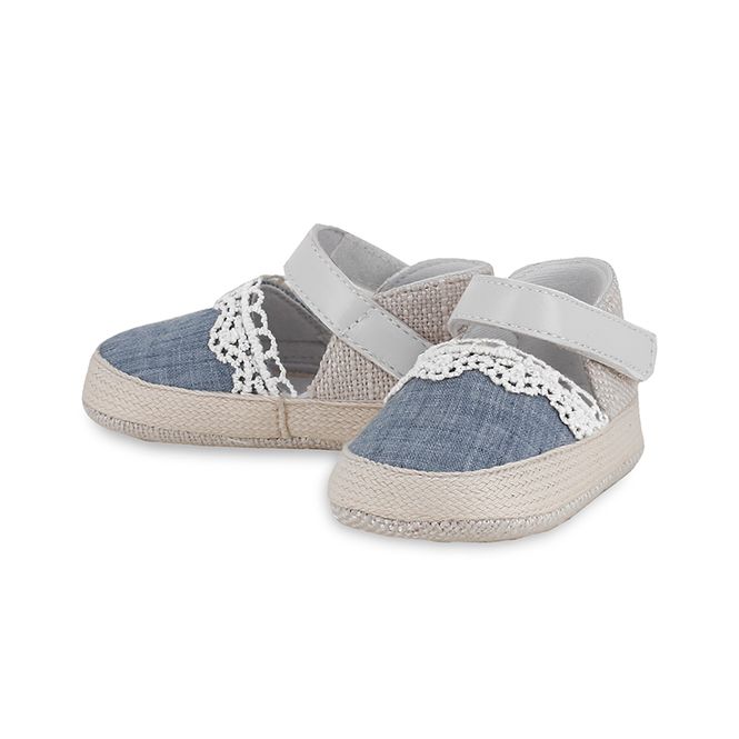Hovedbilde Espadrilles babysko denim