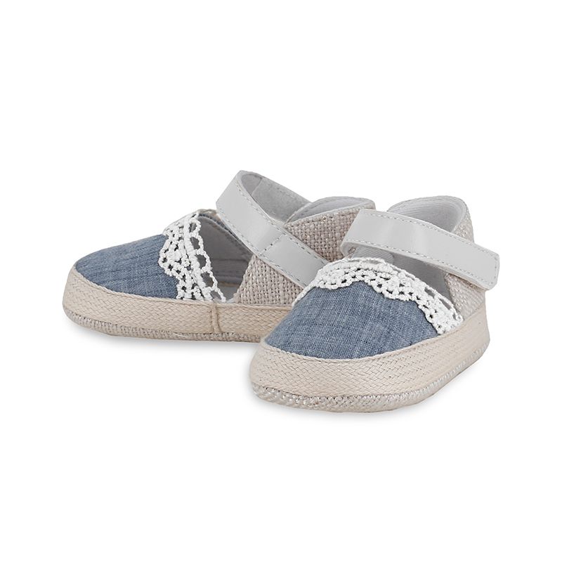Espadrilles babysko denim