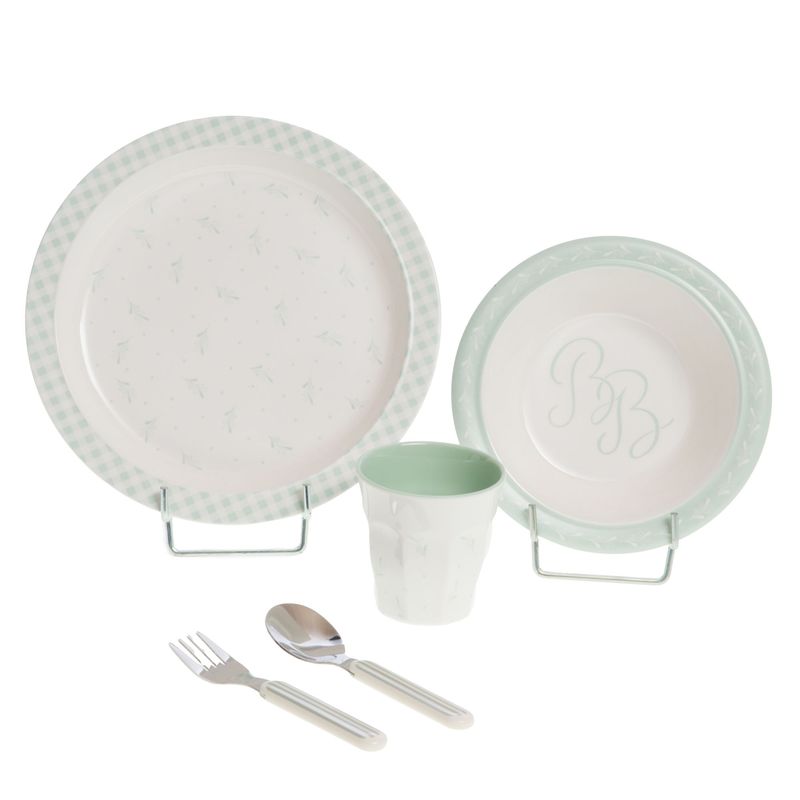 Spisesett 5 deler mint