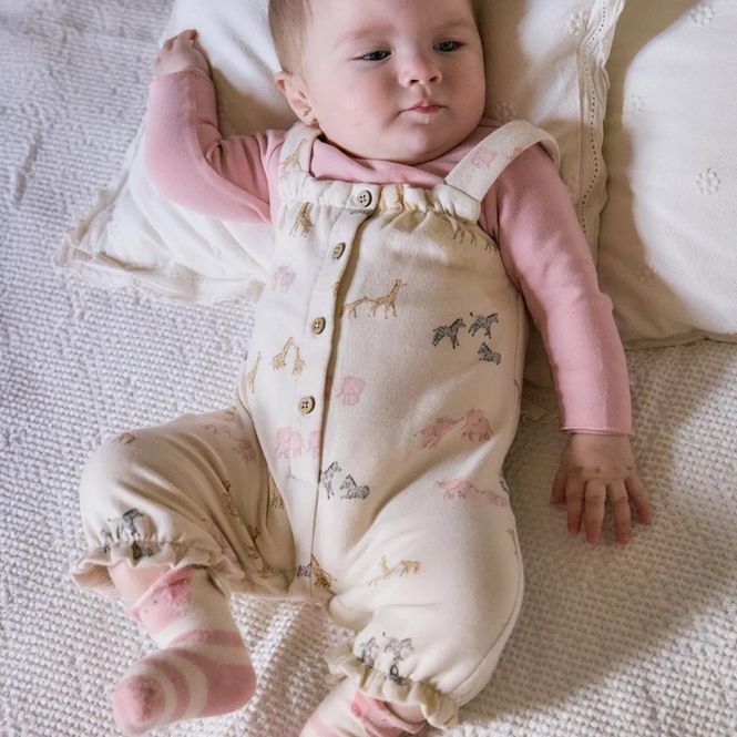 Hovedbilde Sett med selebukse og genser rosa