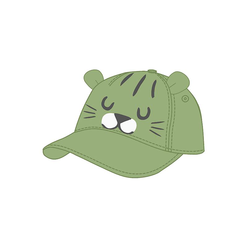 Caps green tiger